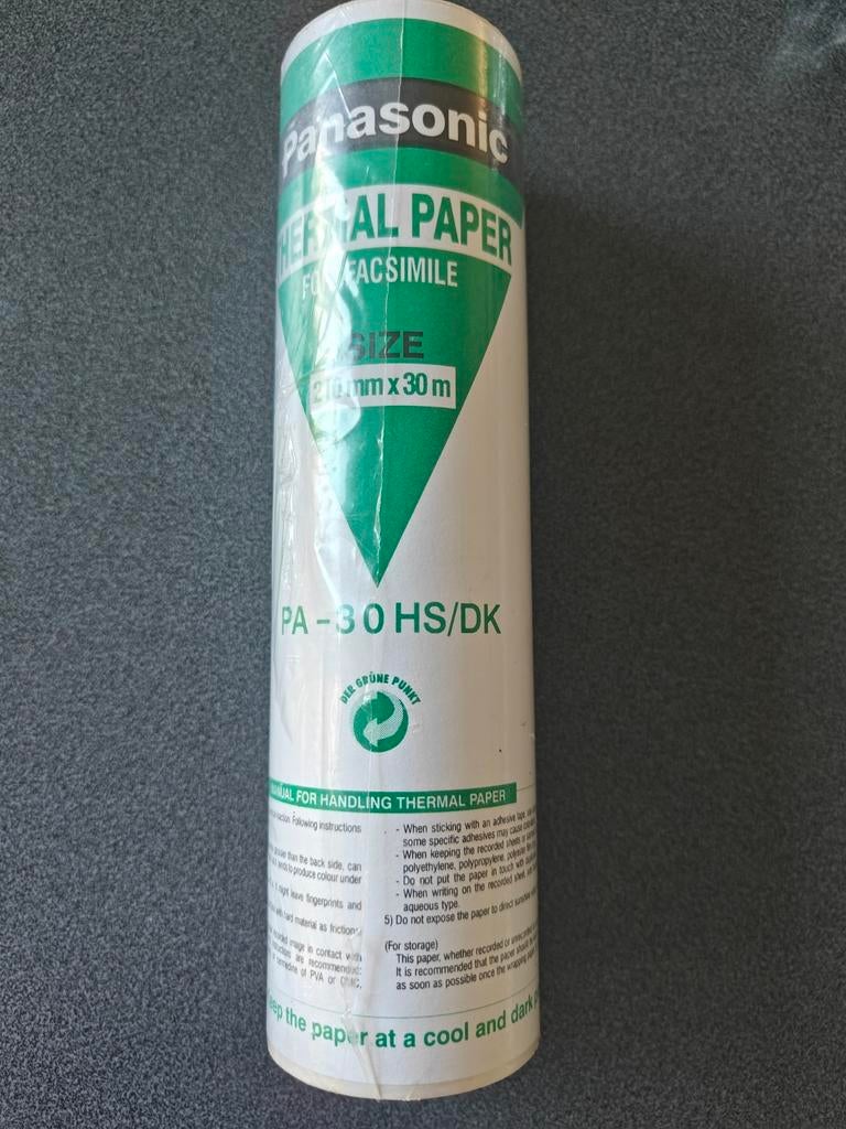 Papier thermique pour télécopieur, Enlèvement ou Envoi, Neuf