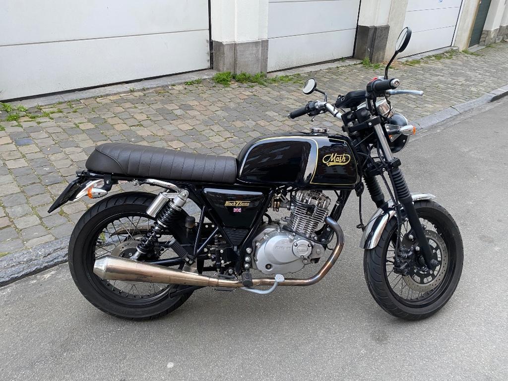 Mash Black 7 125cc Café Racer 2017, Motoren, Particulier, 125 cc, 1 cilinder