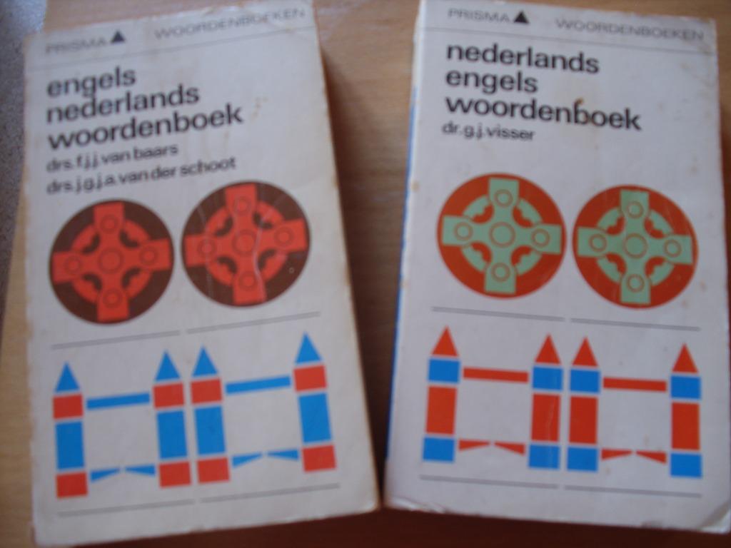 2 prisma woordenboeken : nederlands -engels en engels-nederl, Ophalen of Verzenden, Zo goed als nieuw, Engels
