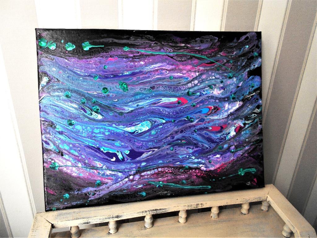 tableau moderne peinture sur toile art abstrait, Enlèvement ou Envoi