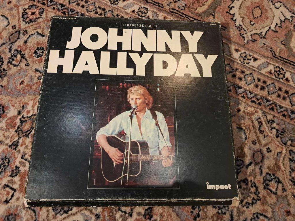 Johnny Hallyday - Boxset, Ophalen of Verzenden, Gebruikt, 12 inch, Rock-'n-Roll