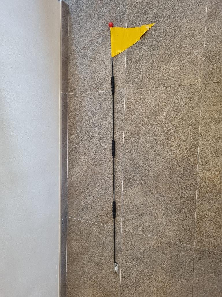 Vlagvlagvlag voor kinderfietsen. 160 cm, Ophalen