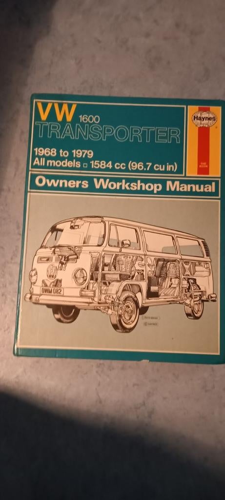 Volkswagen Vw Kever bus transporter 1600 haynes manual, Auto diversen, Handleidingen en Instructieboekjes, Ophalen of Verzenden