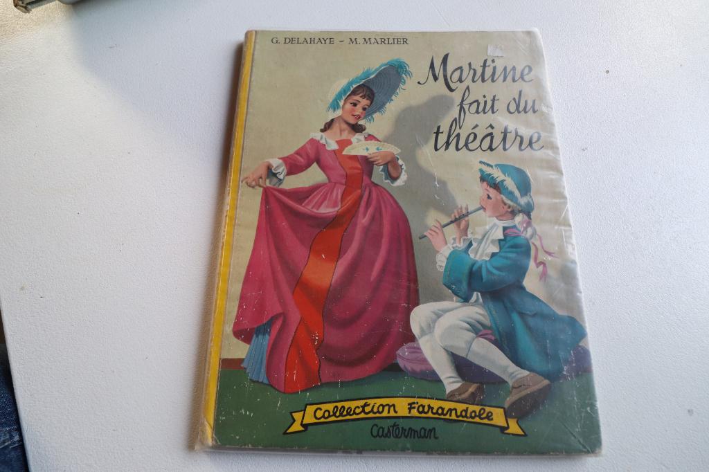 Martine fait du théâtre Casterman 1959, Envoi, Utilisé, Fiction général