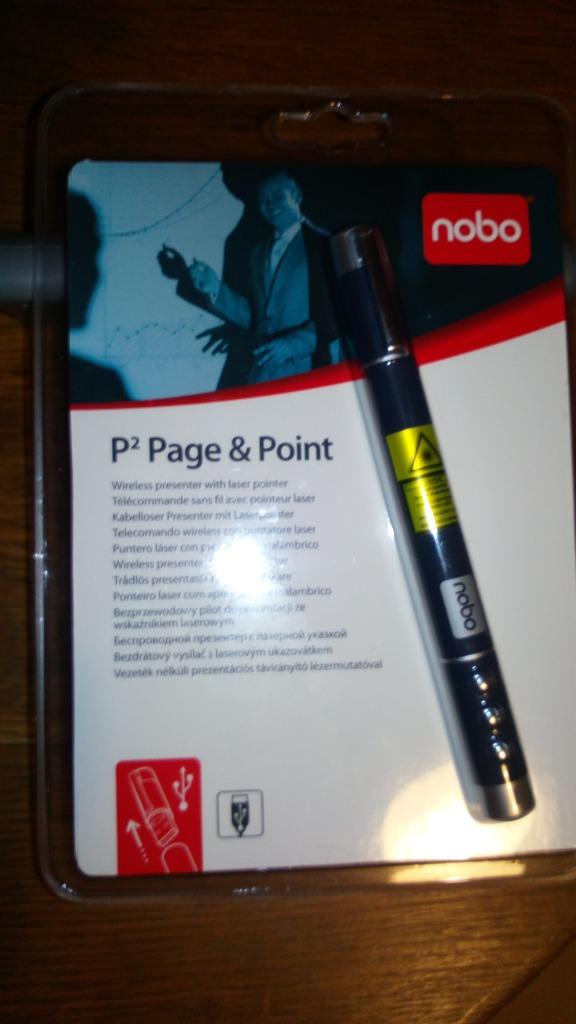 laserpointer nobo p2 page and point NEW, Enlèvement, Neuf