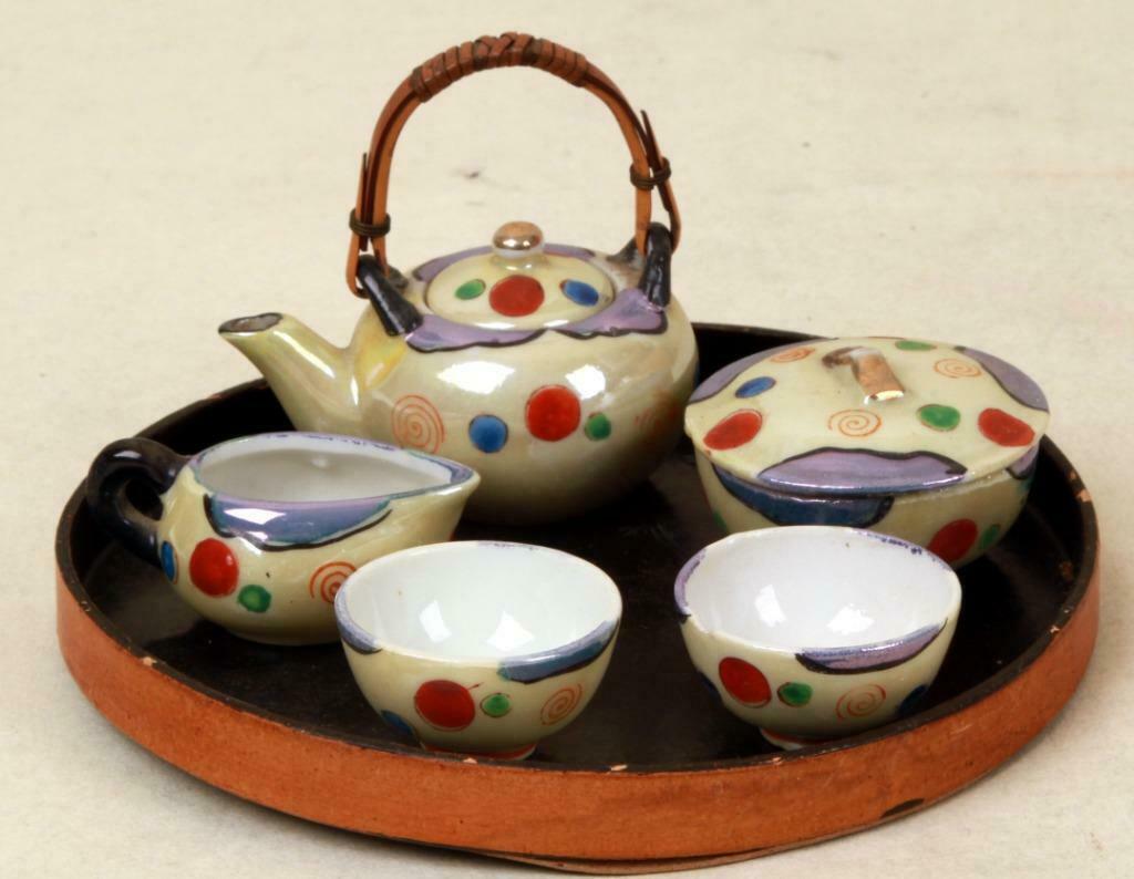 Mini thee servies met schotel, Kinderen en Baby's, Ophalen of Verzenden, Gebruikt, Meisje