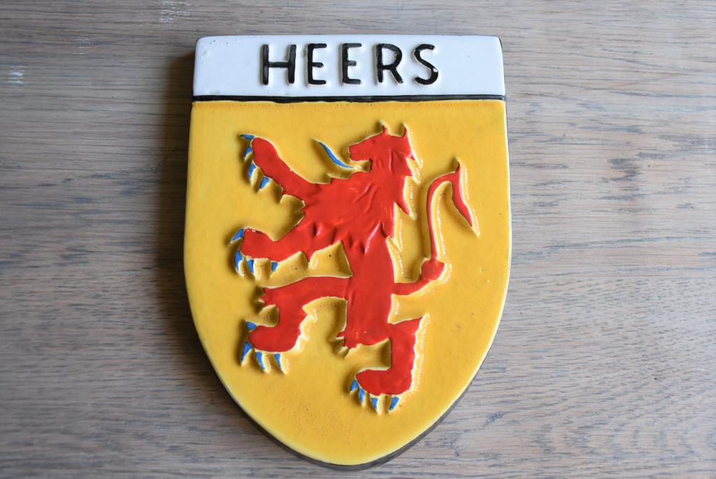 Heers  schild keramiek, Ophalen of Verzenden