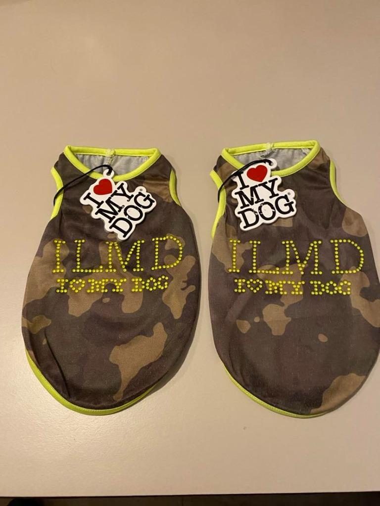 Mooie shirtjes van het merk i love my dog aan outlet, Dieren en Toebehoren, Hondenkleding, Ophalen of Verzenden, Nieuw, Hondenshirt