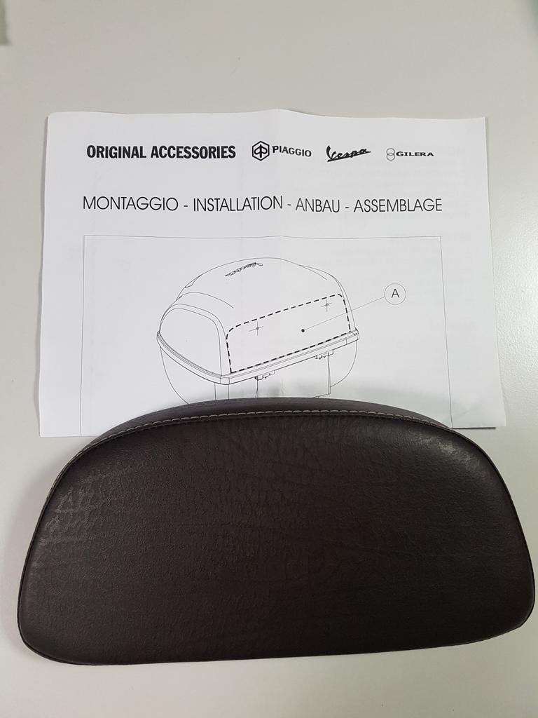 Vespa 125/50 Touring Dosseret Top-Case, Ophalen of Verzenden, Nieuw