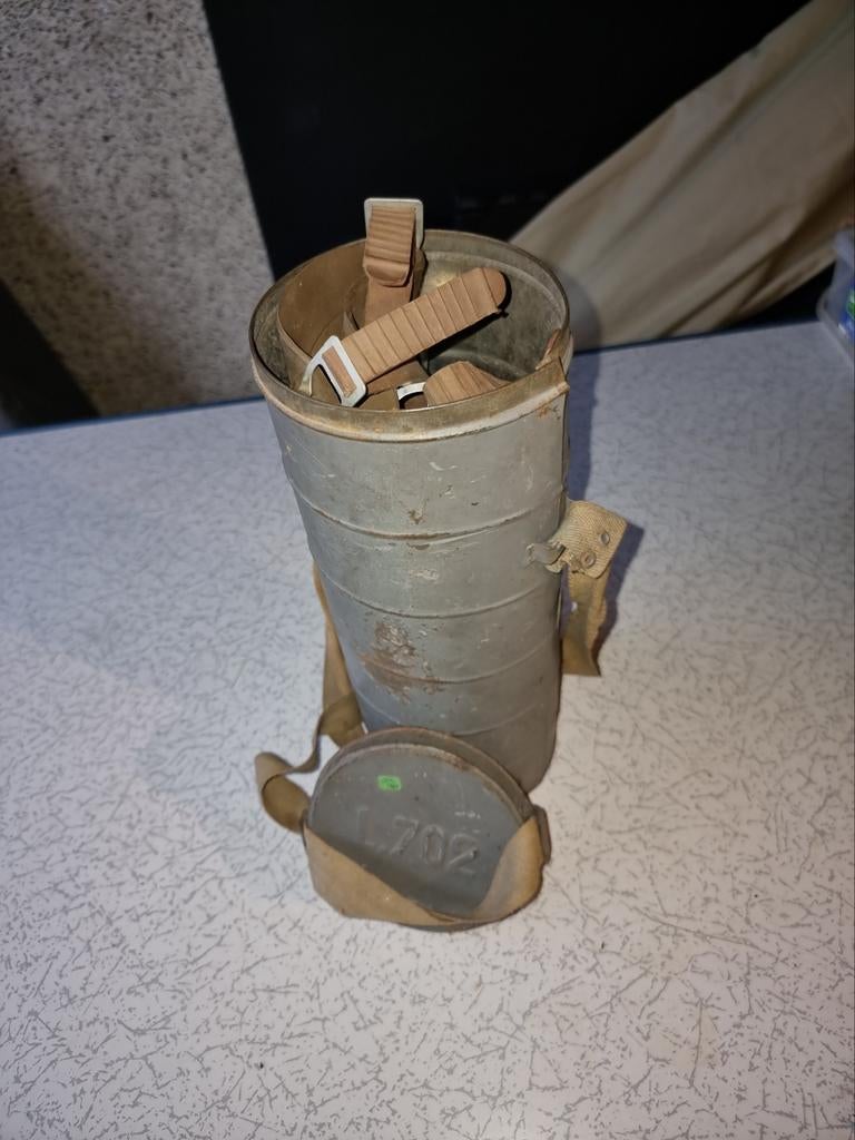 gasmasker belgisch, Verzamelen, Ophalen of Verzenden