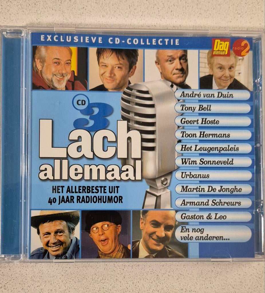 Lach Allemaal Het Allerbeste Uit 40 Jaar Radiohumor CD 3, CD & DVD, CD | Humour & Cabaret, Enlèvement ou Envoi