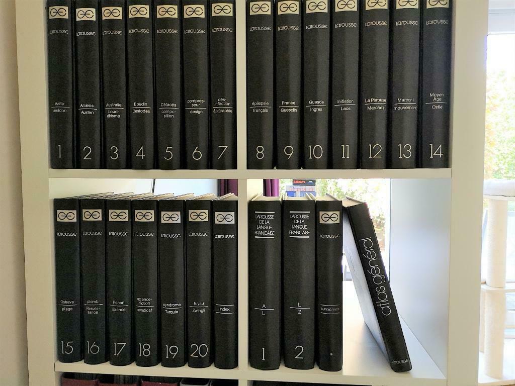 Grande Encyclopédie Larousse (20 volumes), Livres, Encyclopédies, Série complète, Larousse, Enlèvement, Général