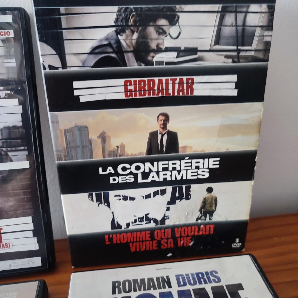 GIBRALTAR - LA CONFRERIE... - L'HOMME... (3 films dvd), Ophalen of Verzenden, Gebruikt, Detective en Krimi, Boxset