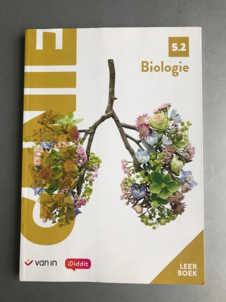 GENIE Biologie 5.2, Biologie, Comme neuf, Secondaire, Enlèvement