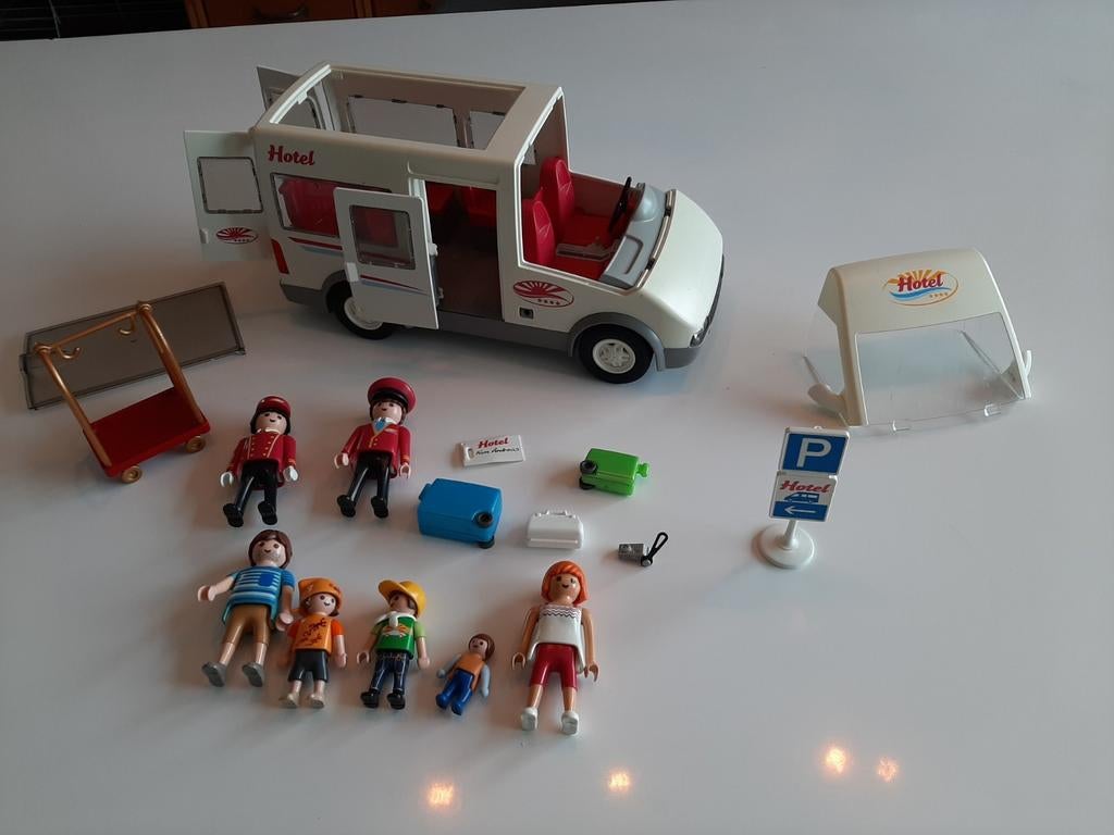 Hotelbus playmobil, Ophalen, Zo goed als nieuw