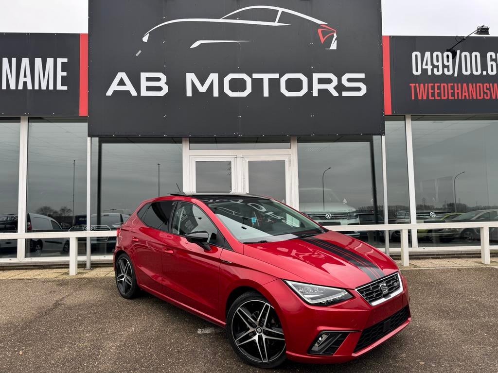 Seat Ibiza 1.0TSI FR 2019 DSG Pano Led Navi ACC, Bluetooth, Achat, Euro 6, Entreprise