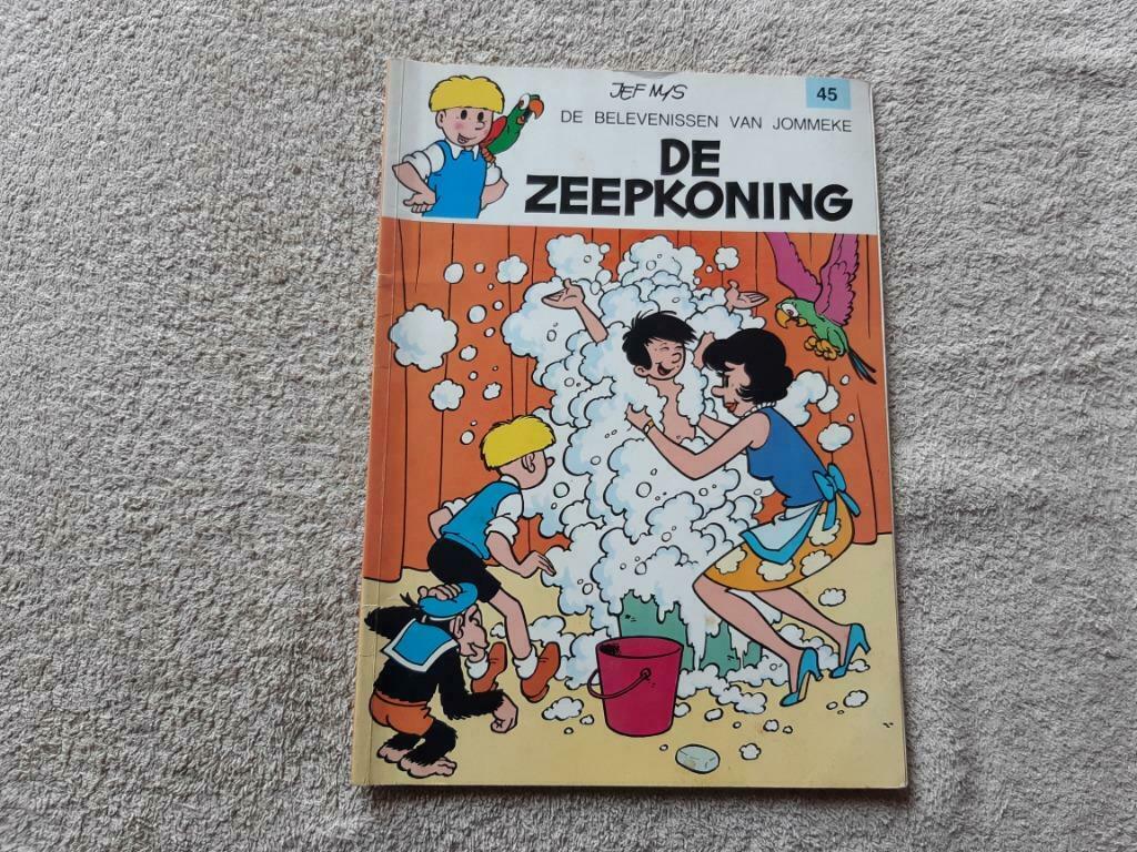 Jommeke.45.De zeepkoning., Boeken, Eén stripboek, Ophalen of Verzenden, Gelezen