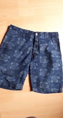 blauwe bermuda/short springfield M40, Kleding | Heren, Broeken en Pantalons, Ophalen of Verzenden, Zo goed als nieuw, Springfield