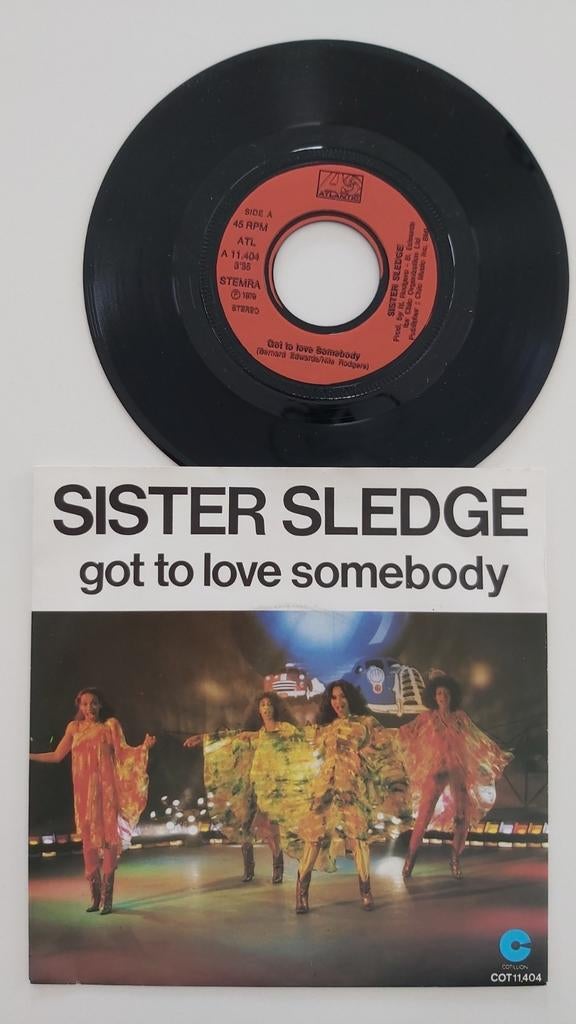 Sister Sledge - Moet van iemand houden, 7 inch, Single, Dance, Ophalen of Verzenden