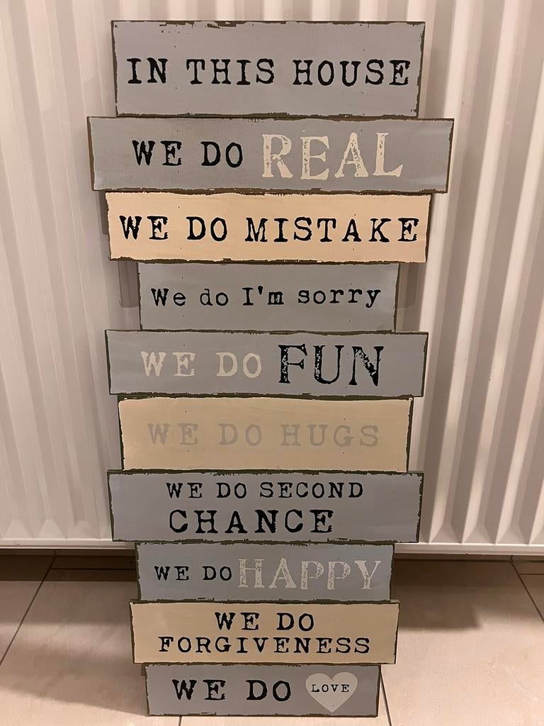 Leuke muurdecoratie, Ophalen, Zo goed als nieuw