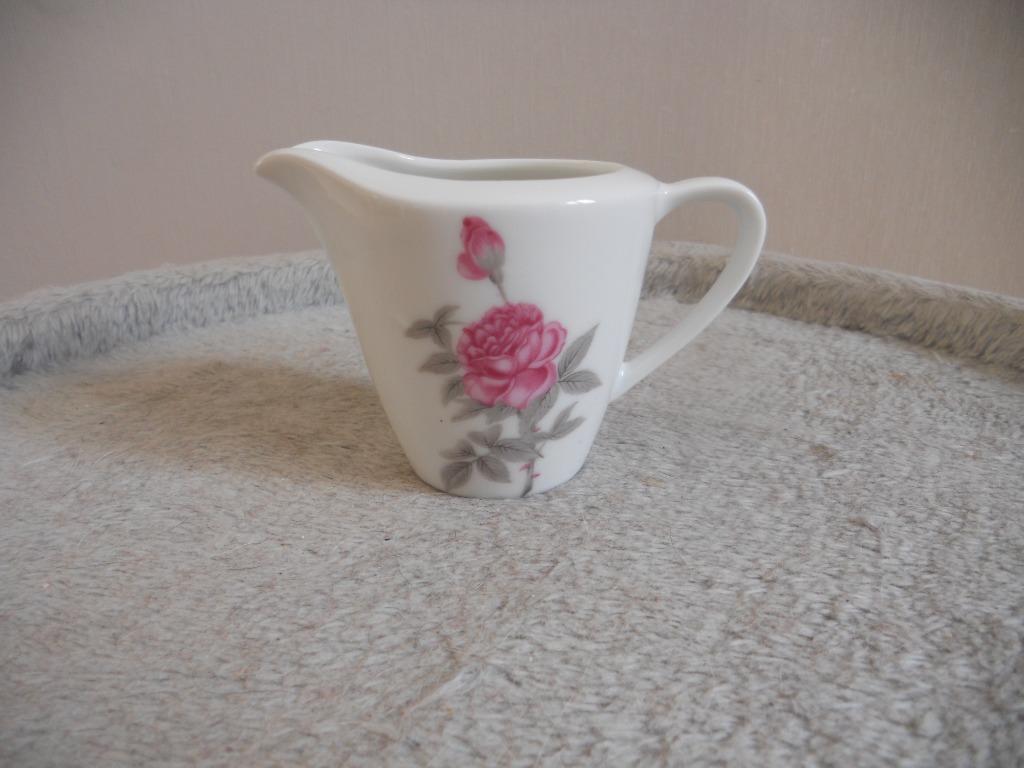 * vintage melkkannetje met roos, Enlèvement ou Envoi