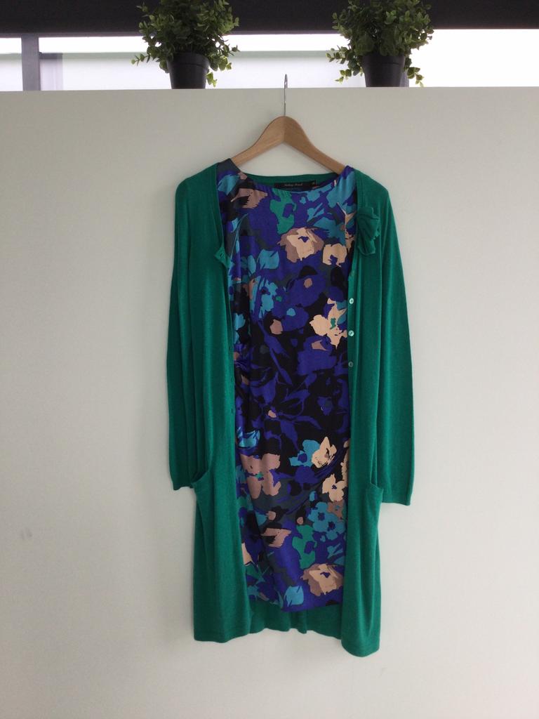 Setje Talking French maat 34/XS, Kleding | Dames, Jurken, Gedragen, Maat 34 (XS) of kleiner, Overige kleuren, Boven de knie, Ophalen of Verzenden