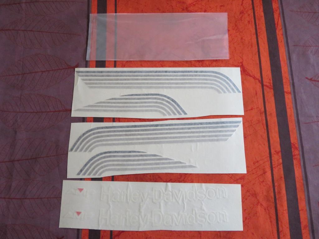 AMF Harley-Davidson     Aermacchi originele stickers tank, Ophalen of Verzenden