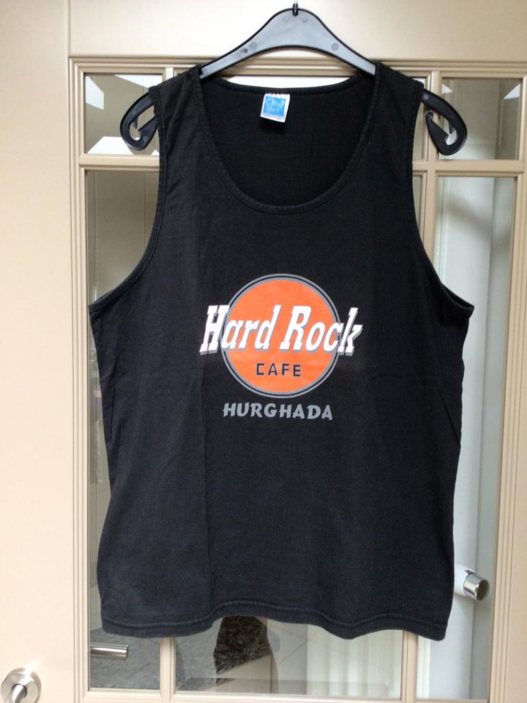 T-shirt Hard Rock café Hurghada maat S, Ophalen, Hard Rock café, Zwart, Zo goed als nieuw