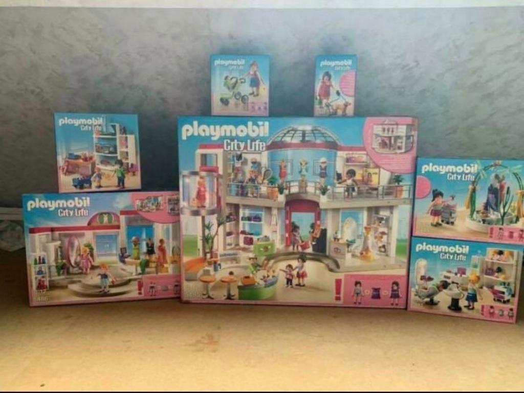 Playmobil Winkelcentrum 5485, Kinderen en Baby's, Speelgoed | Playmobil, Ophalen, Gebruikt