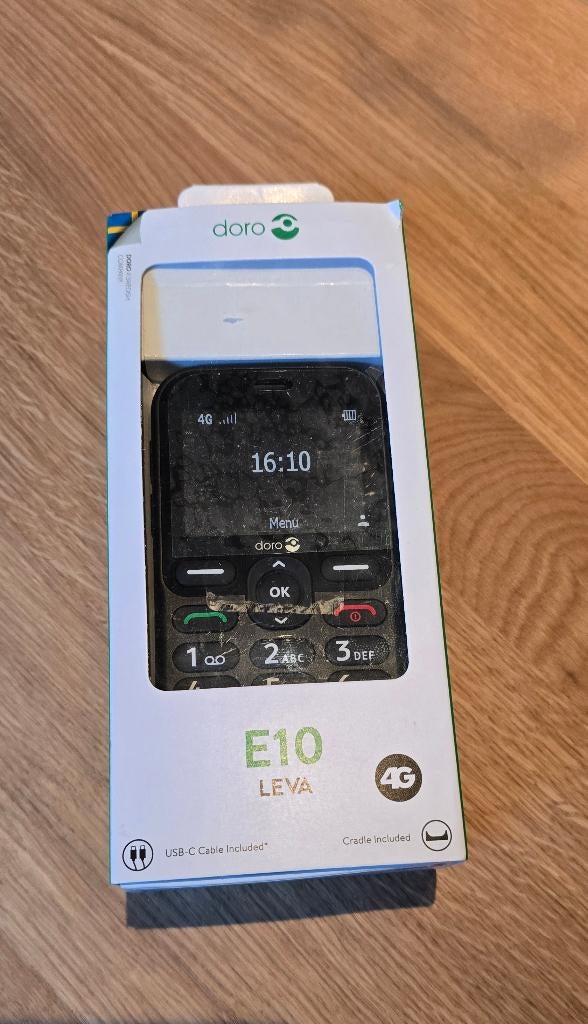 Senioren GSM Doro E10, Telecommunicatie, Mobiele telefoons | Batterijen en Accu's, Ophalen of Verzenden, Nieuw, Overige merken