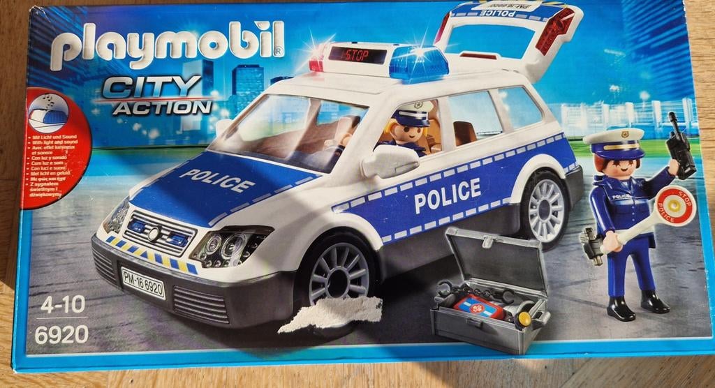 Playmobil 6920 - City Action - Politie Wagen, Ophalen