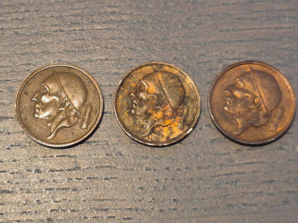 Pièce belge 1954/1957/1958 20 cents, Timbres & Monnaies, Monnaies | Belgique, Enlèvement ou Envoi