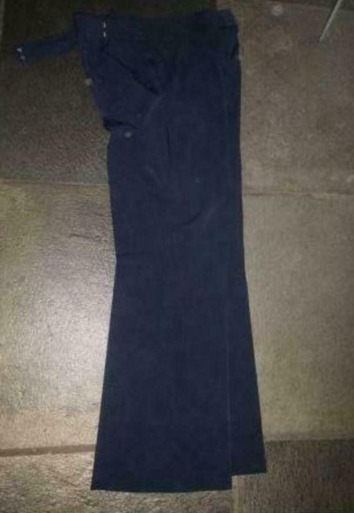 [4165]pantalon feu vert taille 44 femme bleu, Enlèvement ou Envoi, Porté, Taille 42/44 (L), Bleu