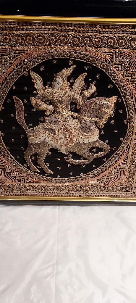 Mexicaanse handgemaakte Volkskunst B 59 X H 59 cm, Antiek en Kunst, Ophalen