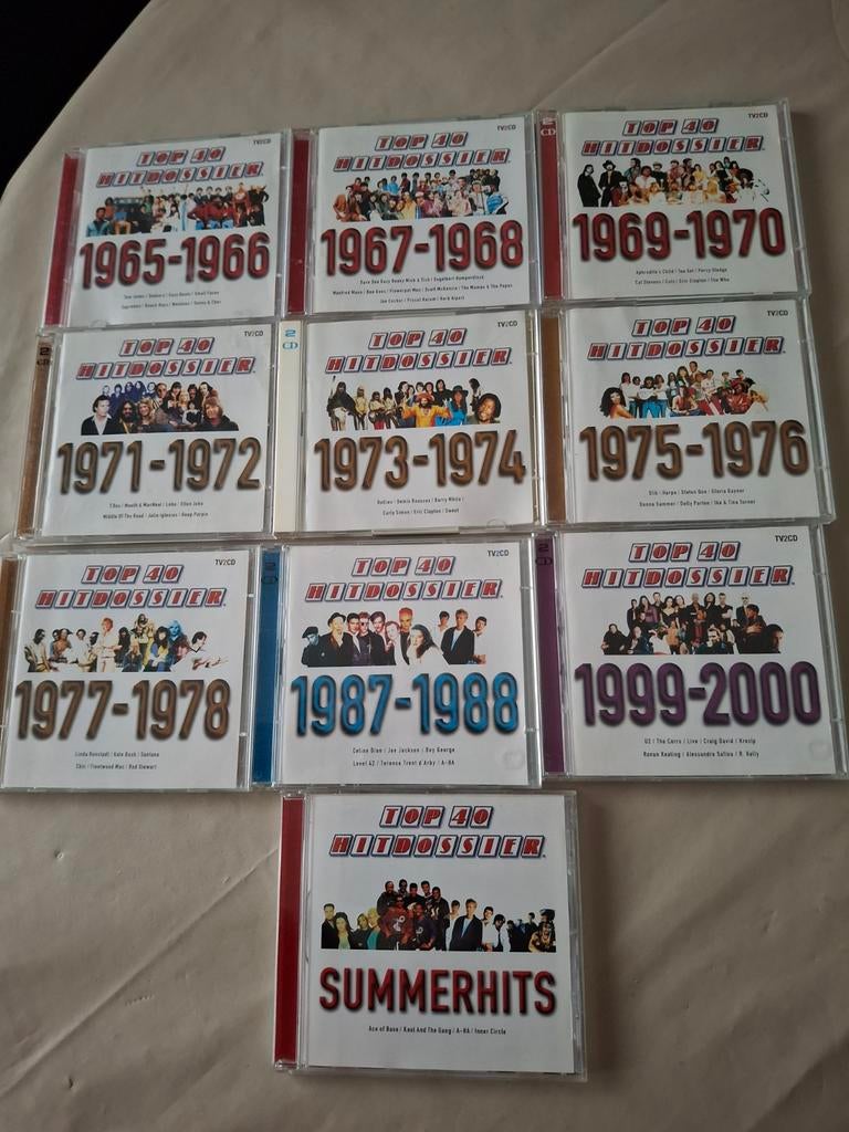 Dubbel cds top 40 hitdossier 3 euro per dubbel cd, Cd's en Dvd's, Ophalen of Verzenden