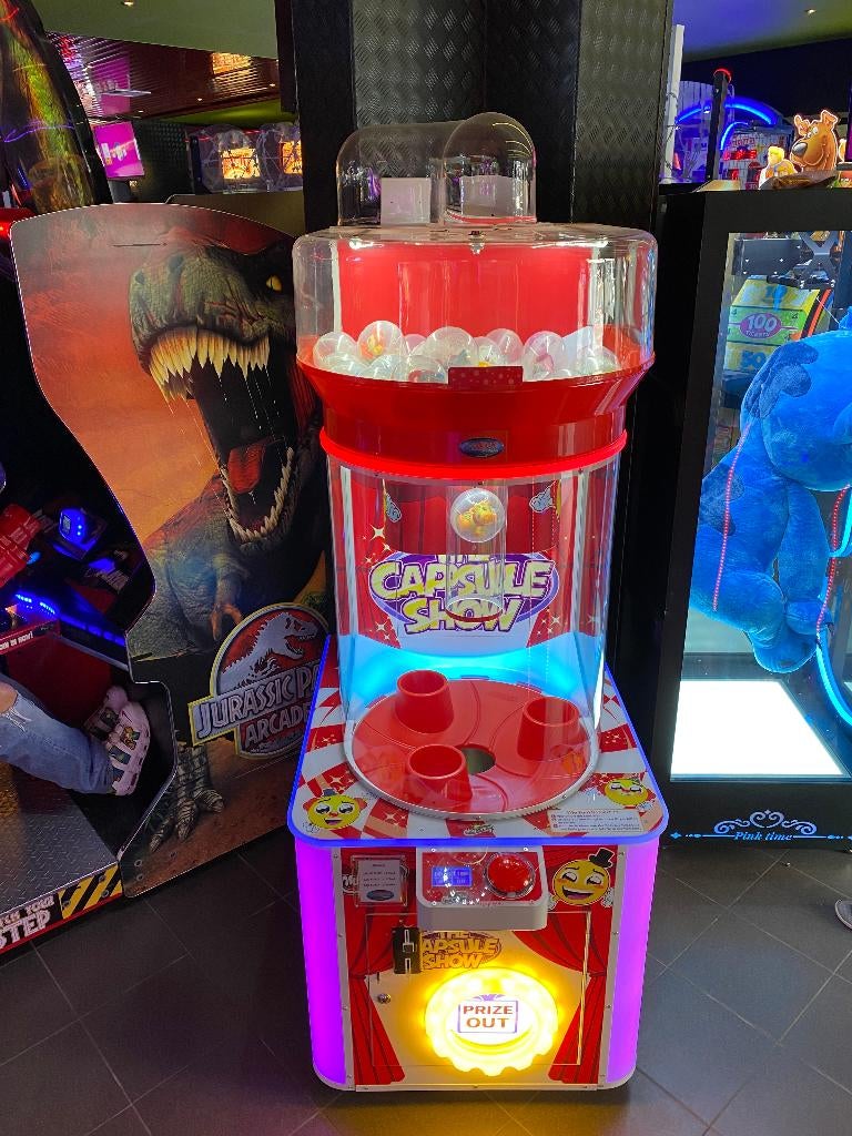 Capsule show, Ophalen, Gebruikt