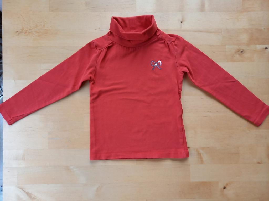 Nieuwstaat, mooie rode longsleeve met kraagje, JBC, maat 98, Kinderen en Baby's, Kinderkleding | Maat 98, Meisje, JBC, Ophalen of Verzenden