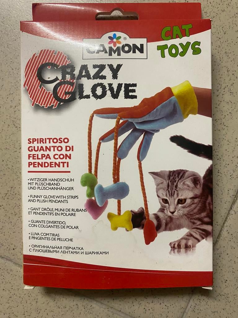 Jouet pour chat - gant avec jouets, Animaux & Accessoires, Jouets pour chats, Enlèvement ou Envoi, Neuf, Autres jouets