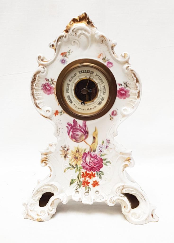 Barometer porselein., Ophalen of Verzenden