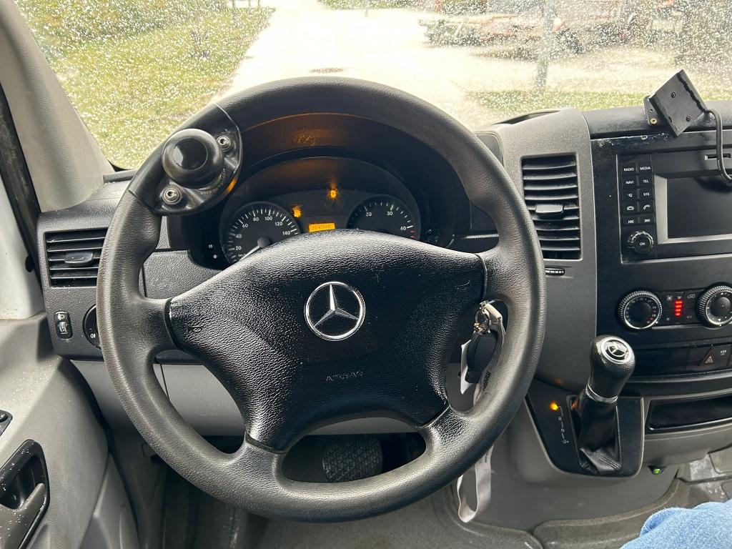 Mercedes Sprinter L3H2 Automaat 120 kW BTW, Auto's, Automaat, Zwart, Wit, Mercedes-Benz