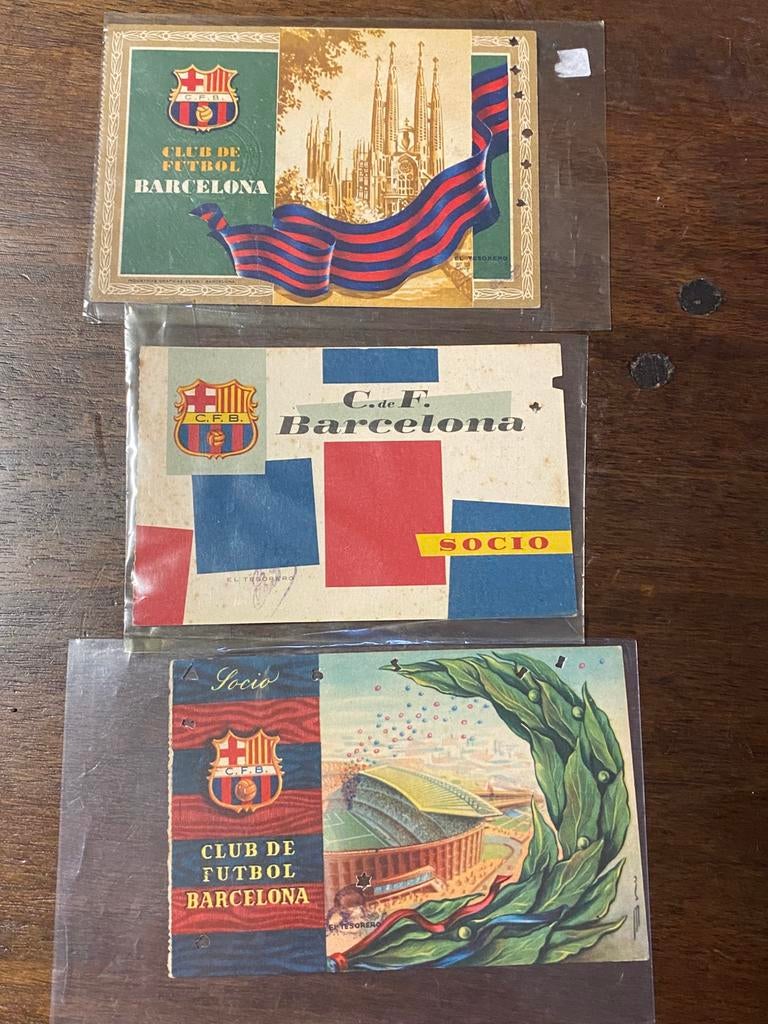 FC Barcelona tickets, Enlèvement ou Envoi, Utilisé, Autres types