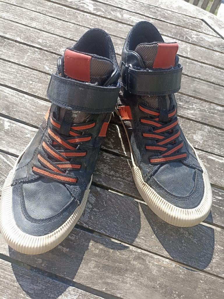 Chaussures Geox bleues pointure 36, Garçon, Enlèvement ou Envoi, Utilisé, Chaussures