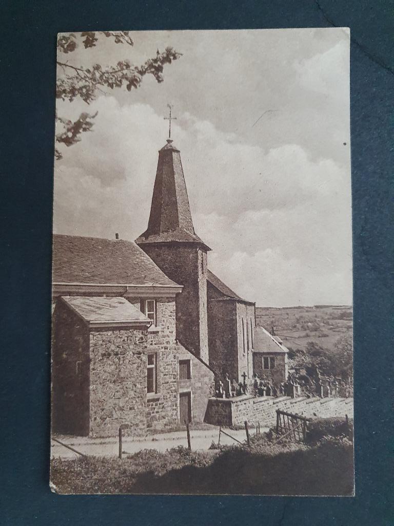 Wanne Trois-Ponts L'Eglise, Verzamelen, Postkaarten | België, Gelopen, Luik, 1920 tot 1940, Ophalen of Verzenden