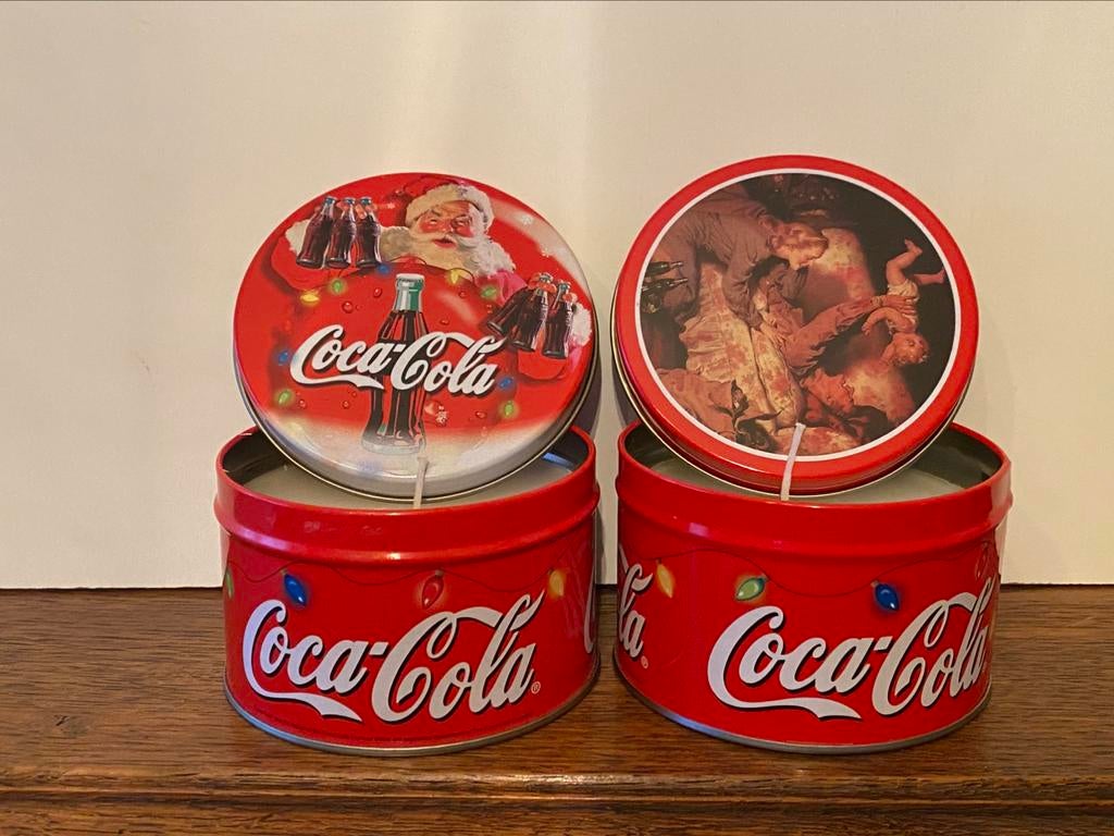 Coca-Cola kerstman Coca-Cola kaars, Ophalen of Verzenden, Kaars