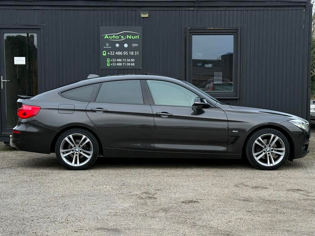 Bmw 320d  X-drive luxury  automaat diesel 190ps 12M GARANTIE, Auto's, BMW, Automaat, Euro 6, Bruin, USB