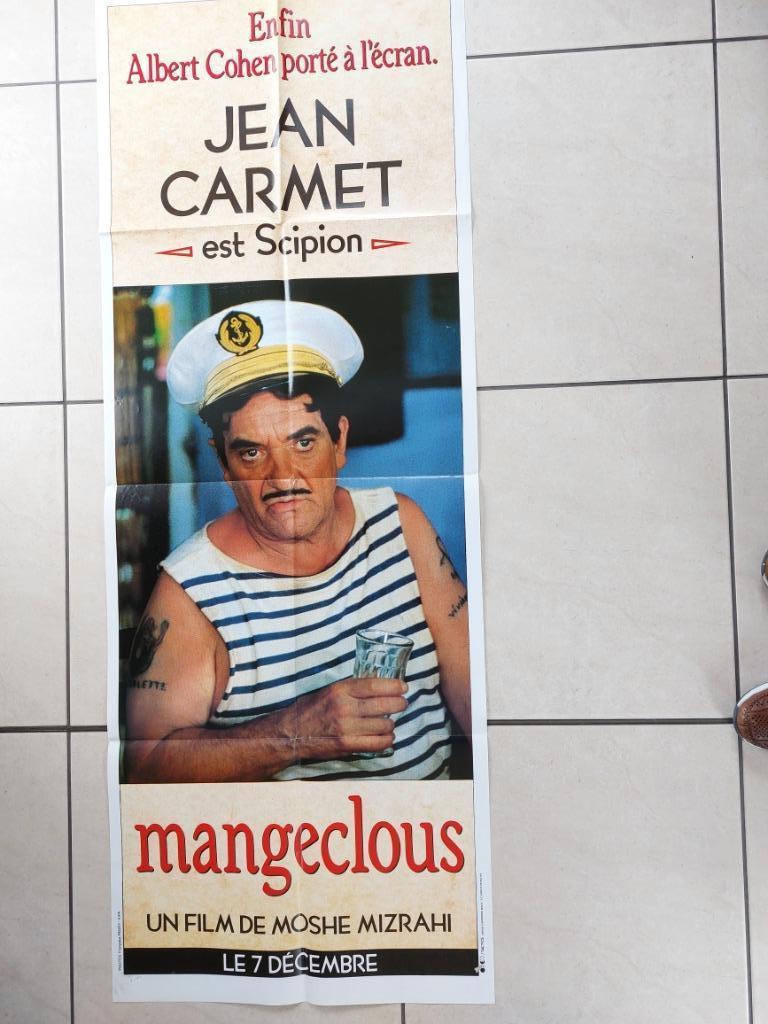 ancienne affiche de film : Mangeclous (Jean Carmet), Collections, Posters & Affiches, Envoi