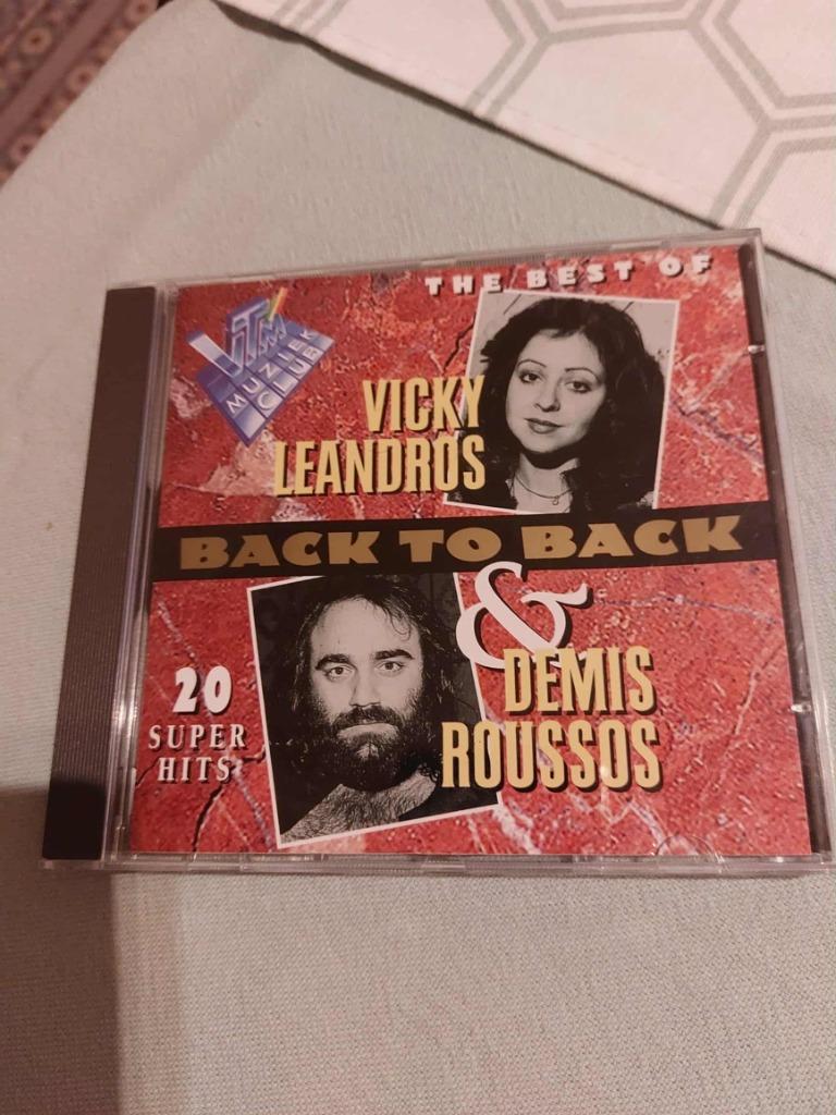 CD : Back to Back / Vicky Leandros & Demis Rousos, Ophalen of Verzenden, Zo goed als nieuw