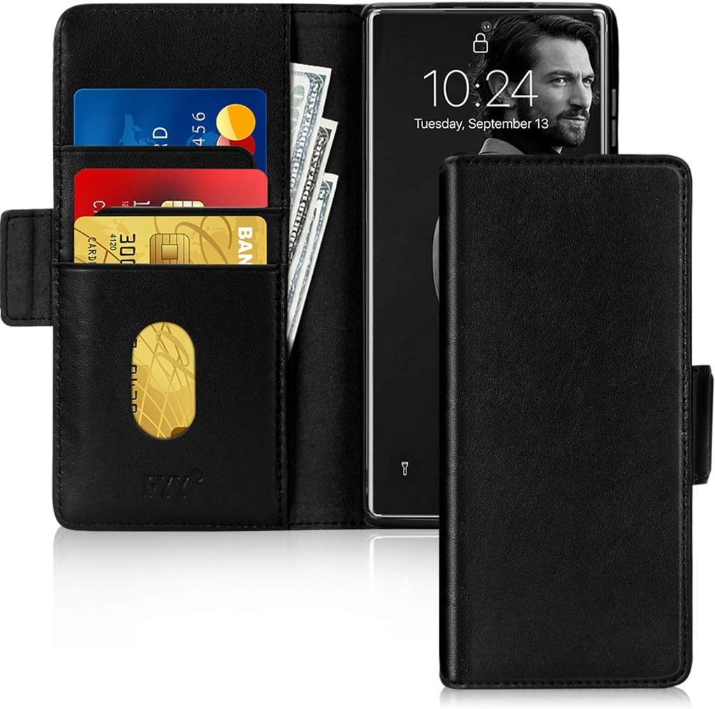 23x FYY Case for Samsung Galaxy S21 5G 6.8” Luxury Leather, Enlèvement ou Envoi, Neuf, Façade ou Cover