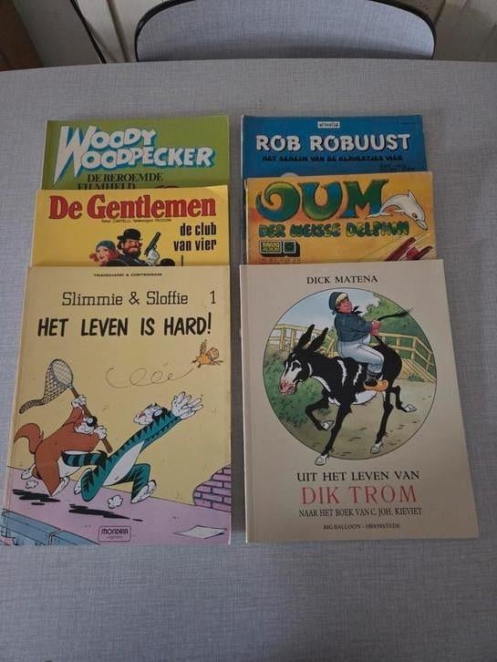 6 x 1ste druk, Boeken, Ophalen of Verzenden, Zo goed als nieuw