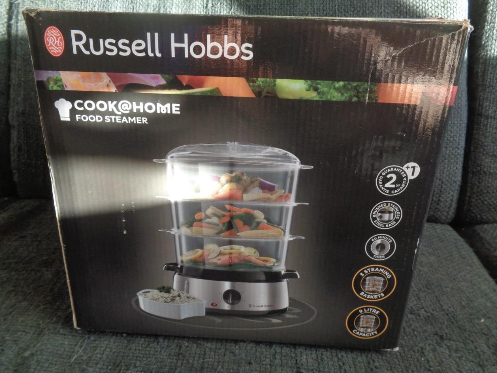 Russell Hobbs Stoomkoker 19270-56 (9 liter) in RVS, Ophalen of Verzenden, Timer, Zo goed als nieuw